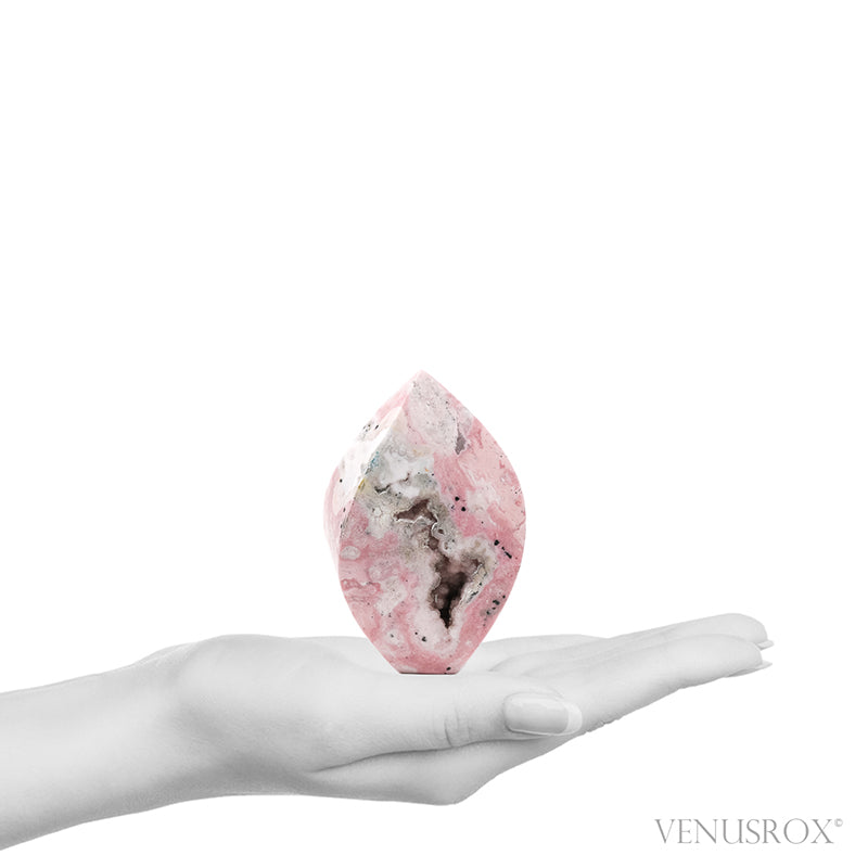 Rhodonite Polished Flame from Peru | Venusrox