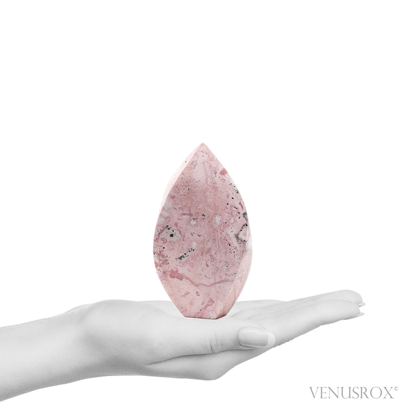 Rhodonite Polished Flame from Peru | Venusrox