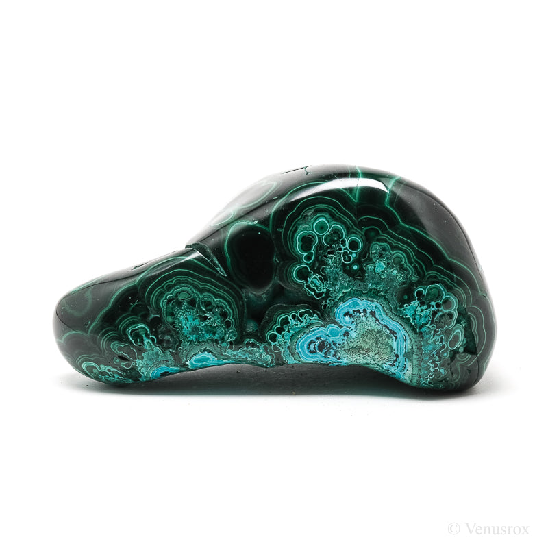 Malachite with Chrysocolla Polished Crystal from the Democratic Republic of Congo | Venusrox