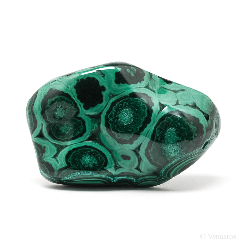 Malachite with Chrysocolla Polished Crystal from the Democratic Republic of Congo | Venusrox