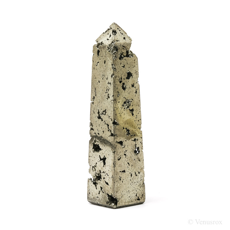 Pyrite Polished/Natural Geode Point from Peru | Venusrox