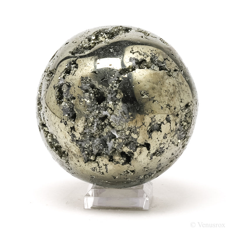 Pyrite Geode Sphere from Peru | Venusrox