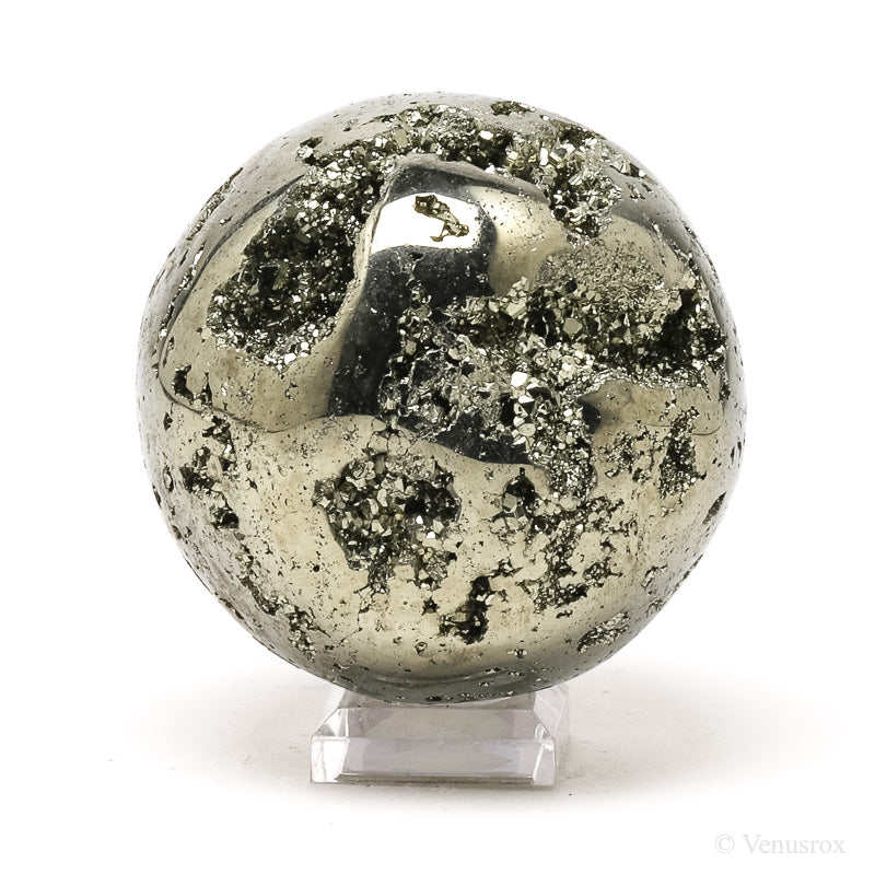 Pyrite Geode Sphere from Peru | Venusrox