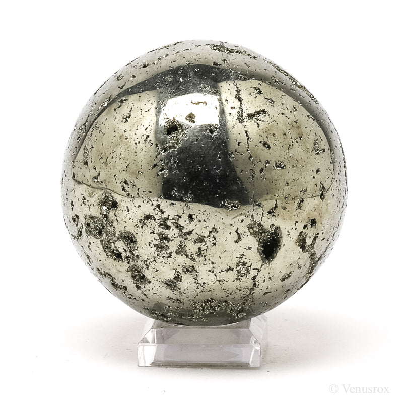 Pyrite Geode Sphere from Peru | Venusrox