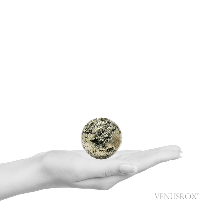 Pyrite Geode Sphere from Peru | Venusrox