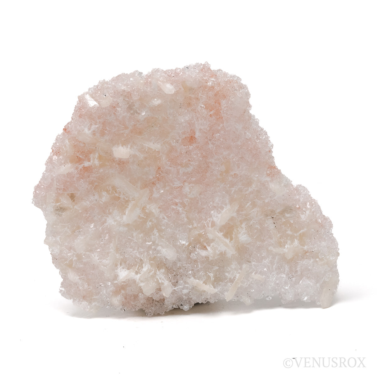 Stilbite on micro-Apophyllite Natural Cluster from Maharashtra, India | Venusrox