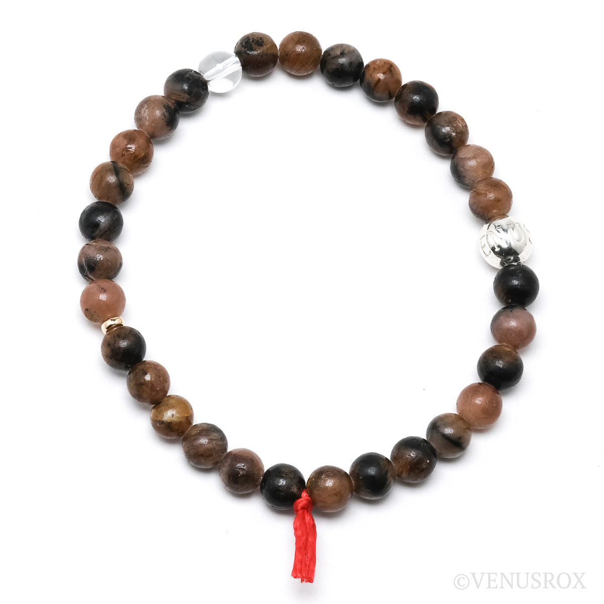 Chiastolite/Andalusite Bracelet from Brazil | Venusrox