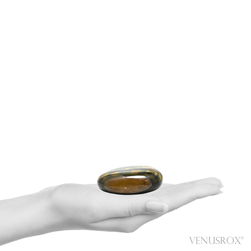 Tigers Eye with Falcons Eye Polished Crystal from South Africa | Venusrox