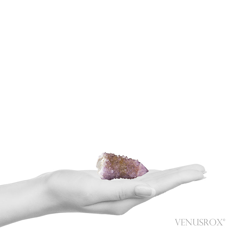 Natural Amethyst Spirit Quartz Point from Mpumalanga, South Africa | Venusrox