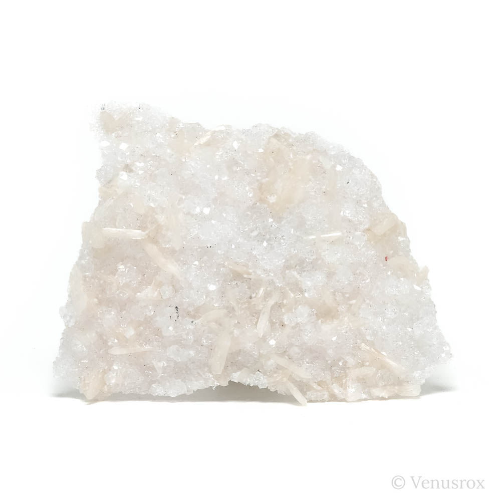 Stilbite on micro-Apophyllite Natural Cluster from Maharashtra, India | Venusrox