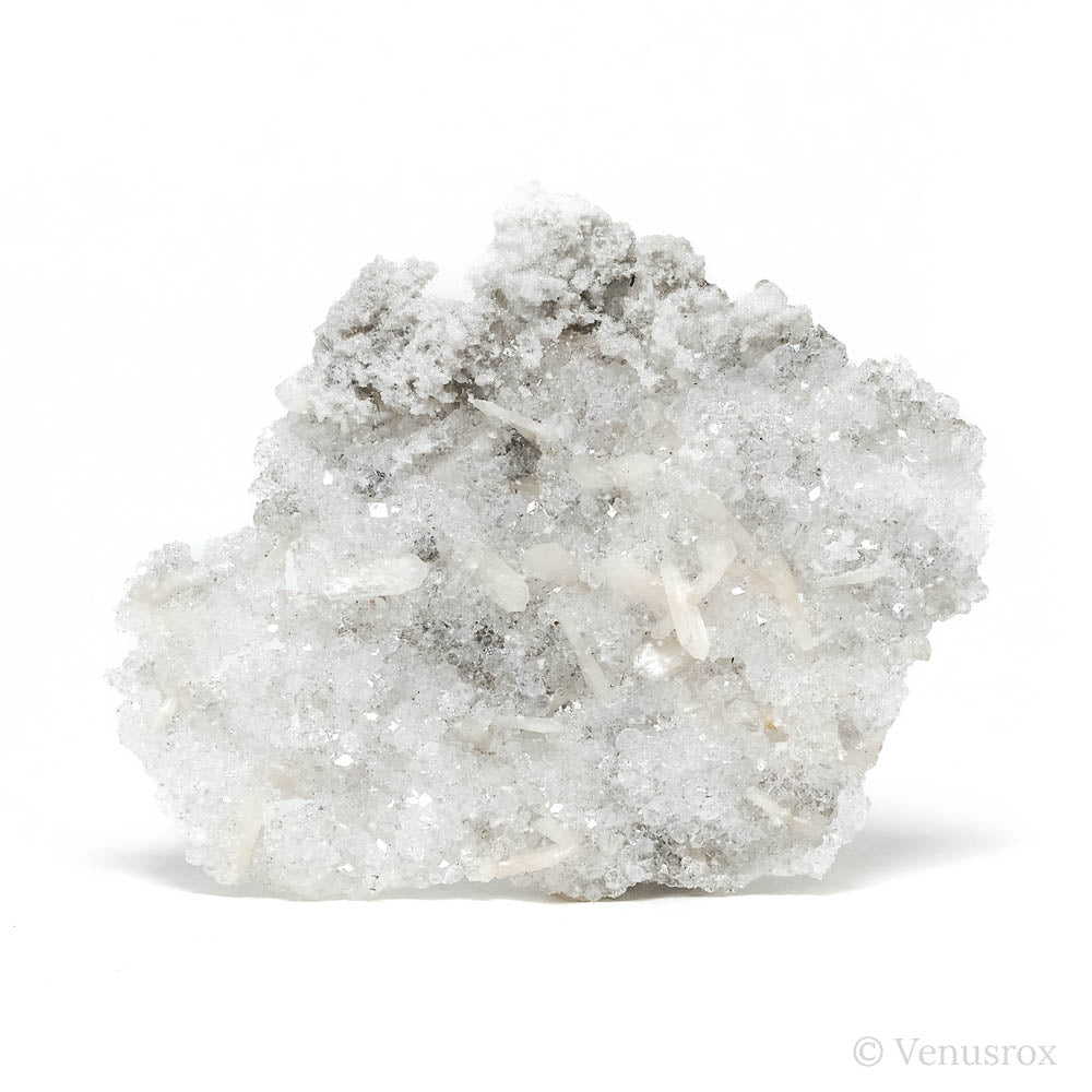 Stilbite on micro-Apophyllite Natural Cluster from Maharashtra, India | Venusrox