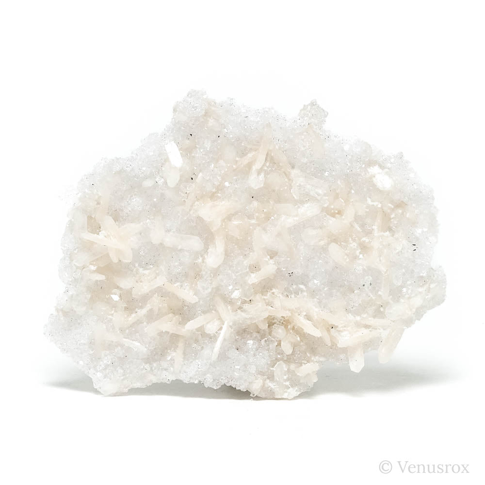 Stilbite on micro-Apophyllite Natural Cluster from Maharashtra, India | Venusrox