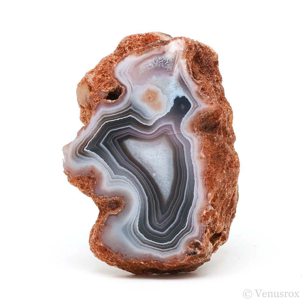 Agate Part Polished/Part Natural Crystal from Zimbabwe | Venusrox
