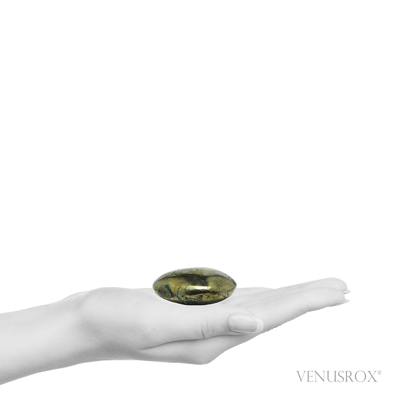 Chalcopyrite Polished Crystal from Peru | Venusrox