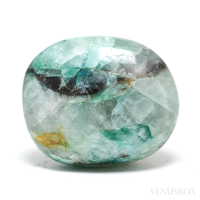 Chrysocolla in Quartz Polished Crystal from Peru | Venusrox