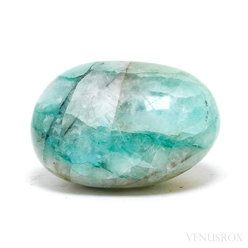Chrysocolla in Quartz Polished Crystal from Peru | Venusrox