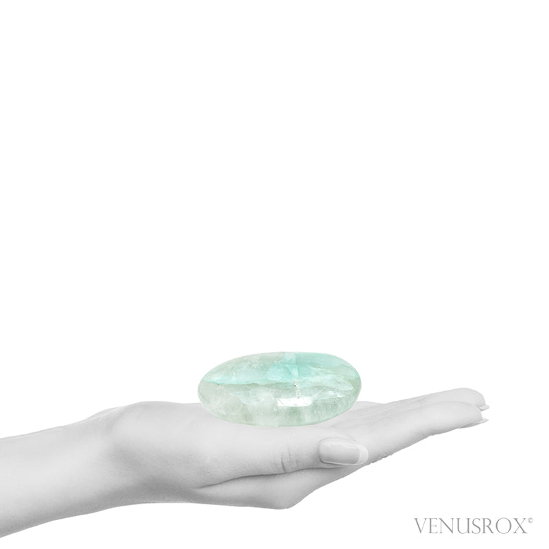 Chrysocolla in Quartz Polished Crystal from Peru | Venusrox