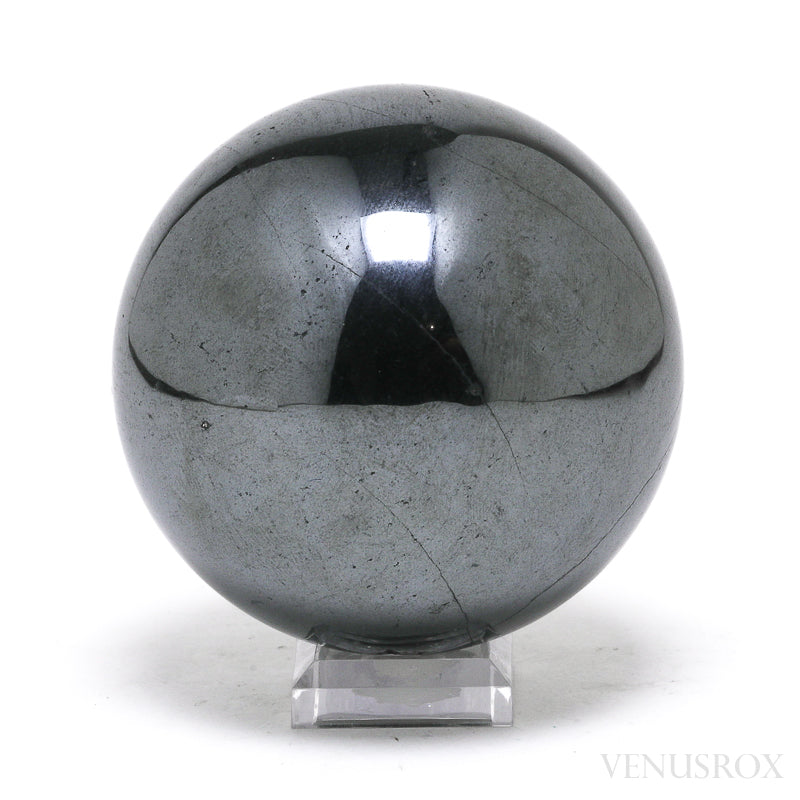Hematite Polished Sphere from Brazil | Venusrox
