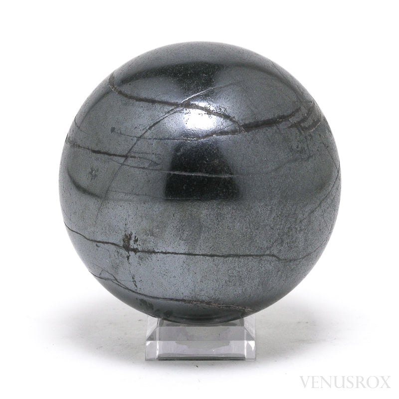 Hematite Polished Sphere from Brazil | Venusrox