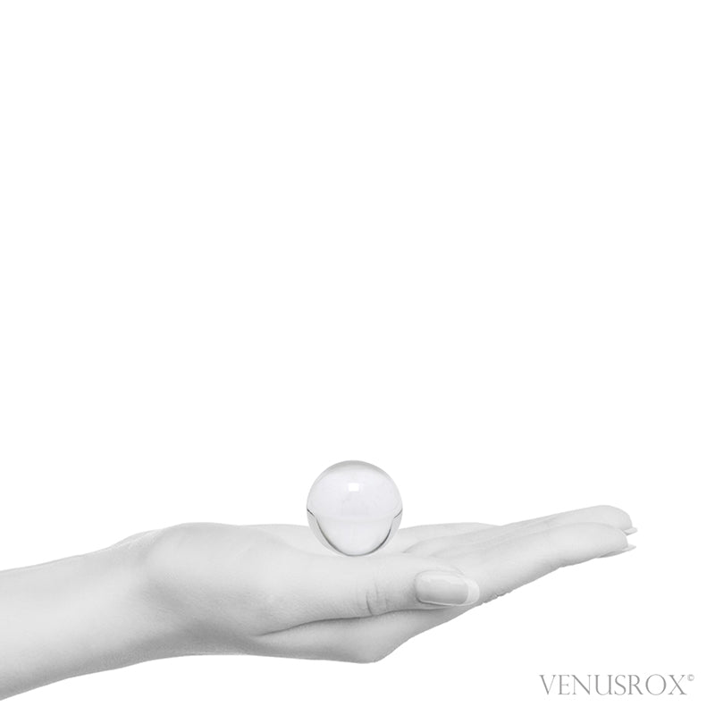 Clear Quartz Polished Sphere from Brazil | Venusrox