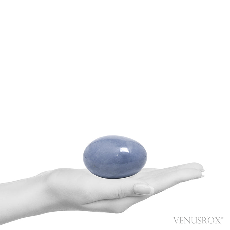 Angelite Polished Crystal from Peru | Venusrox