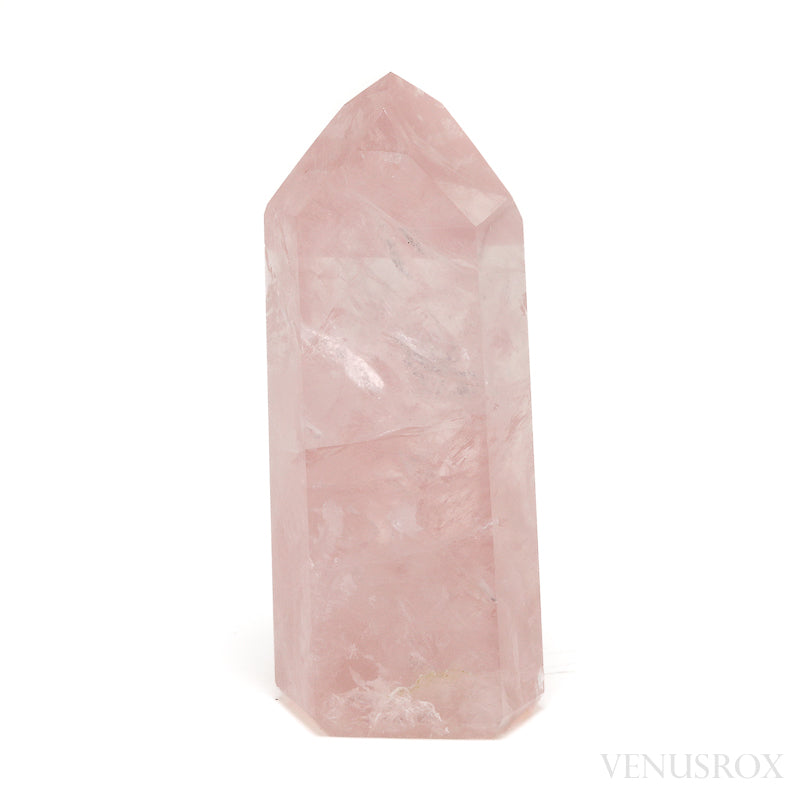 Rose Quartz Polished Point from Brazil | Venusrox