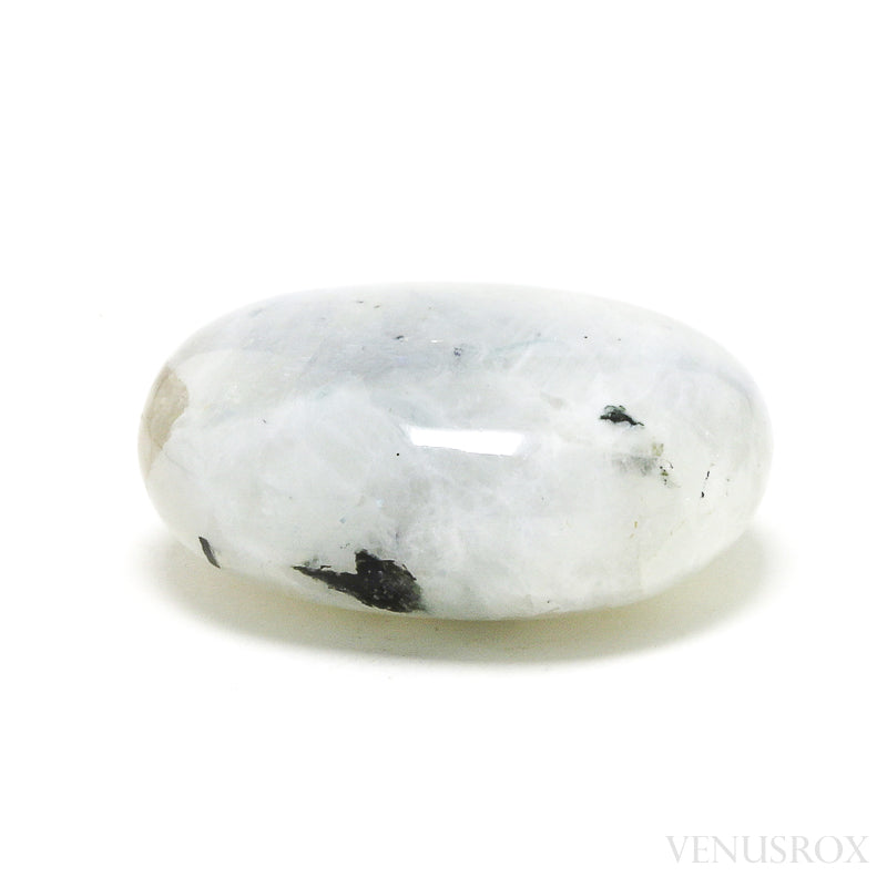 Rainbow Moonstone with Black Tourmaline Polished Crystal from India | Venusrox