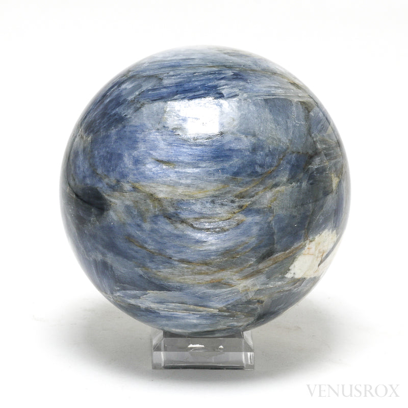 Blue Kyanite Polished Sphere from Brazil | Venusrox
