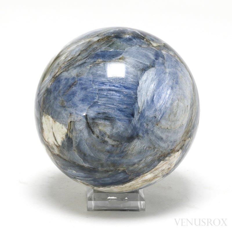 Blue Kyanite Polished Sphere from Brazil | Venusrox
