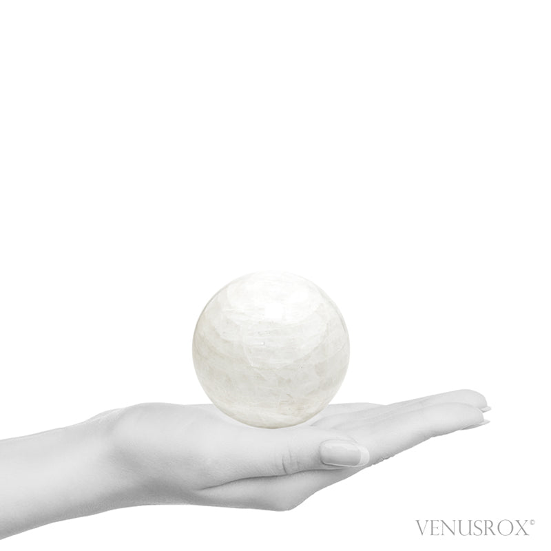 Natrolite Polished Sphere from Lovozero Massif, Kola Peninsula, Russia | Venusrox