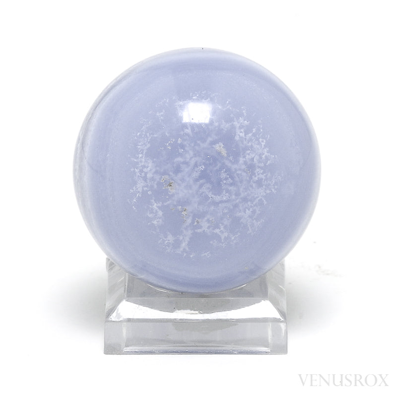 Blue Lace Agate Polished Sphere from Namibia | Venusrox