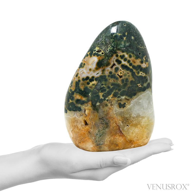 Ocean Jasper Polished Crystal from Madagascar | Venusrox