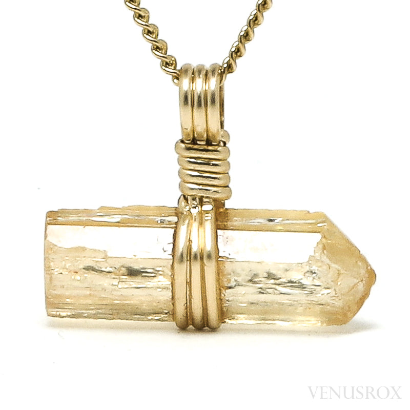 Topaz Natural Crystal Pendant from Brazil | Venusrox
