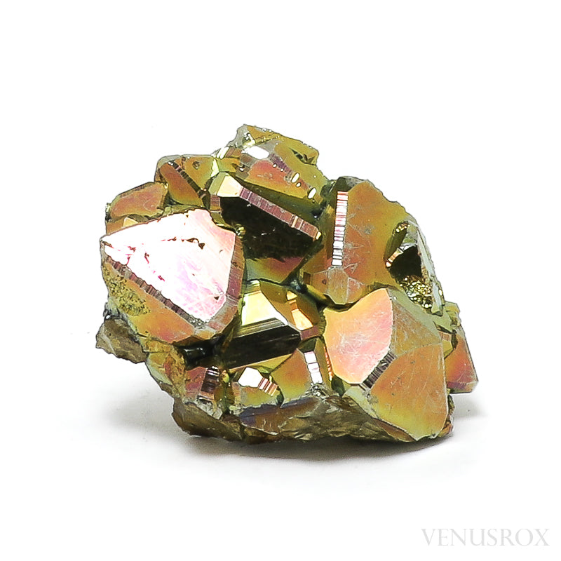 Chalcopyrite on Pyrite Natural Cluster from the Huanzala Mine, Huallanca District, Dos de Mayo Province, Huánuco Department, Peru | Venusrox