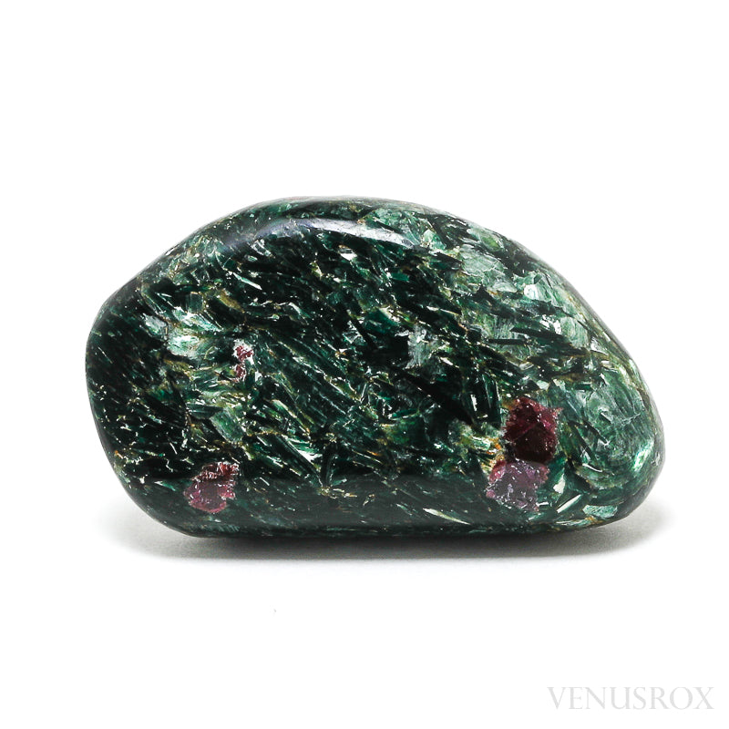 Ruby and Fuchsite Polished Crystal from Karnataka, India | Venusrox