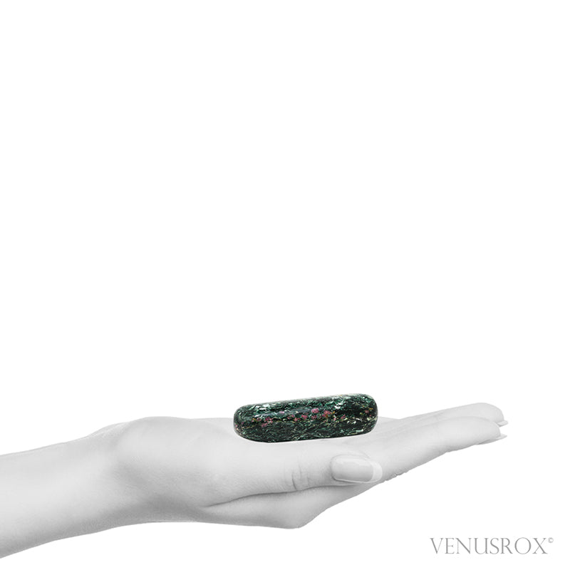 Ruby and Fuchsite Polished Crystal from Karnataka, India | Venusrox