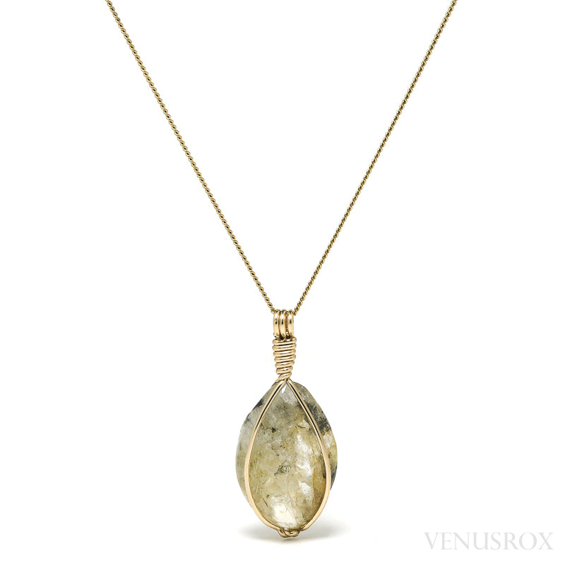 Phenakite Polished Crystal Pendant from the Ural Mountains, Russia | Venusrox