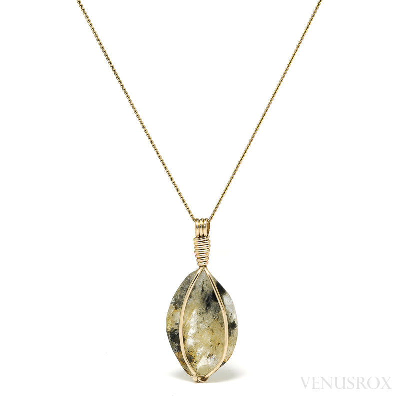 Phenakite Polished Crystal Pendant from the Ural Mountains, Russia | Venusrox