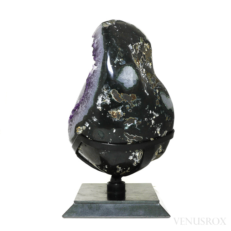 Amethyst with Calcite and Agate Polished/Natural Cluster | Venusrox