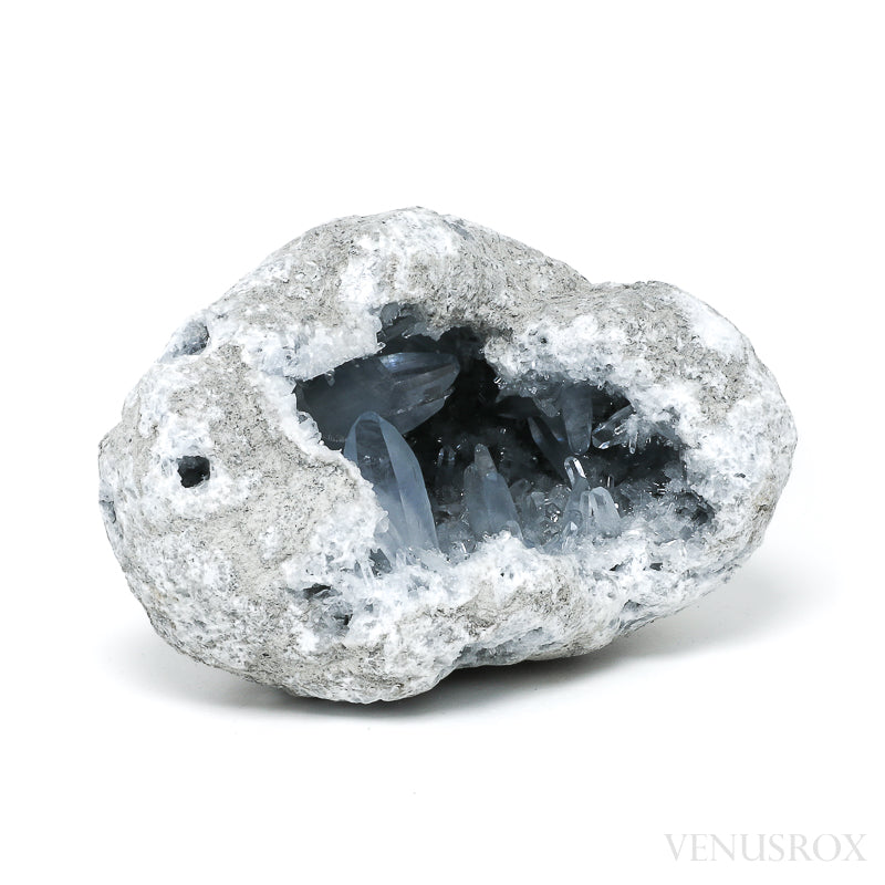 Blue Celestite Natural Cluster from Madagascar | Venusrox