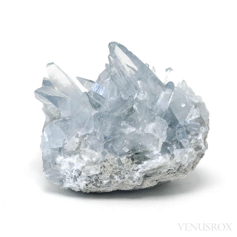 Blue Celestite Natural Cluster from Madagascar | Venusrox