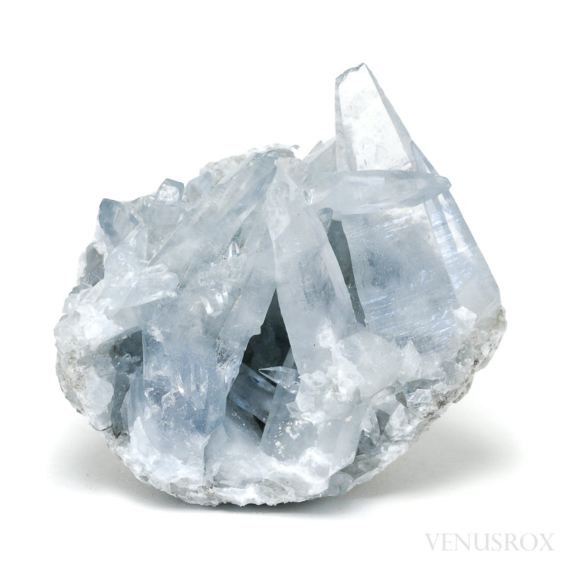 Blue Celestite Natural Cluster from Madagascar | Venusrox