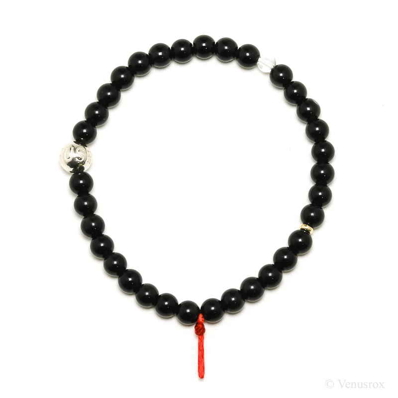 Rainbow Obsidian Bead Bracelet from Mexico | Venusrox
