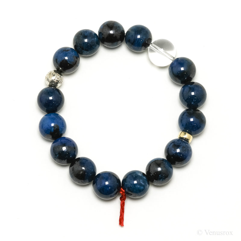 Shattuckite with Cuprite Bracelet from Namibia | Venusrox