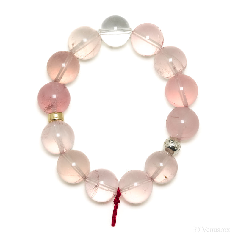 Rose Quartz Bracelet from Brazil | Venusrox