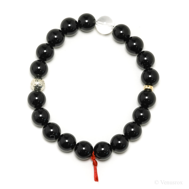 Black Tourmaline Bracelet from Brazil | Venusrox