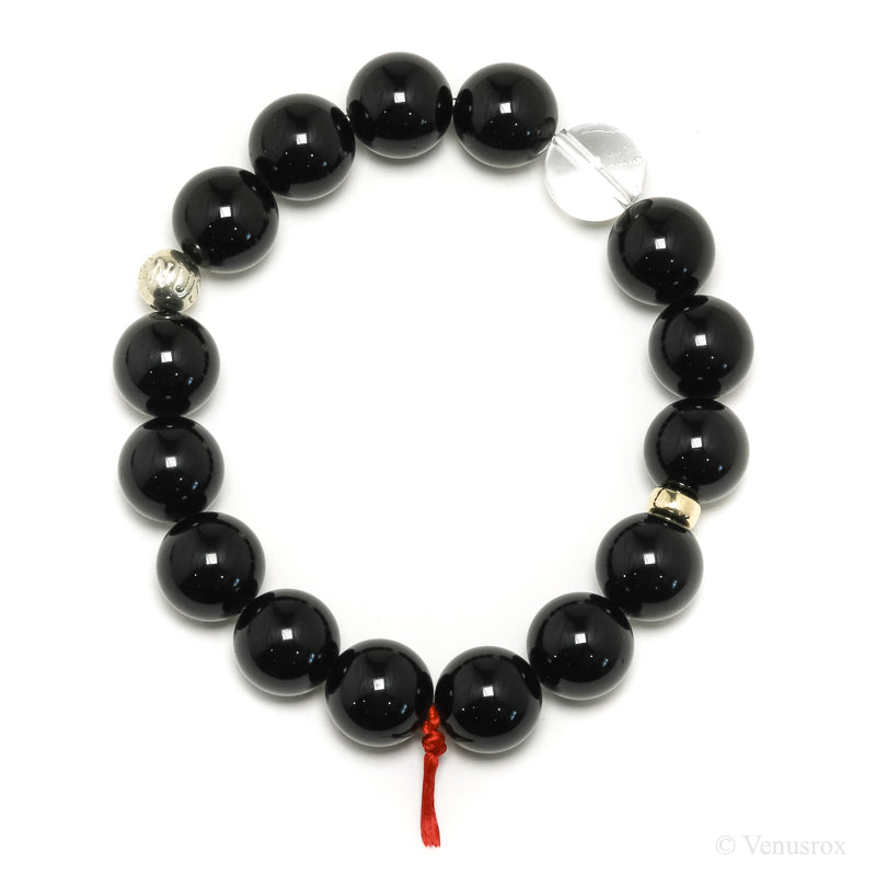 Black Tourmaline Bracelet from Brazil | Venusrox
