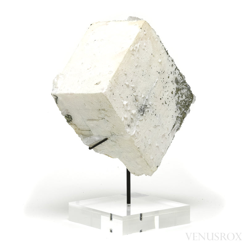 Dolomite with Pyrite & Calcite Natural Cluster from the Trepča Mining Complex, Trepča Valley, Kosovska Mitrovica, Kosovska Mitrovica District, Kosovo mounted on a bespoke stand | Venusrox