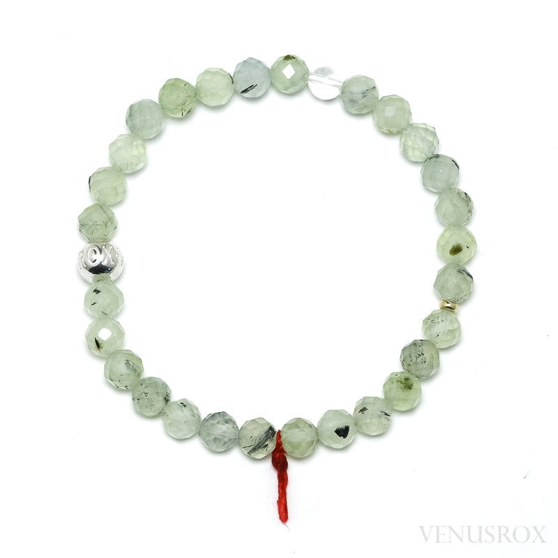 Prehnite with Epidote Bracelet from Mali | Venusrox