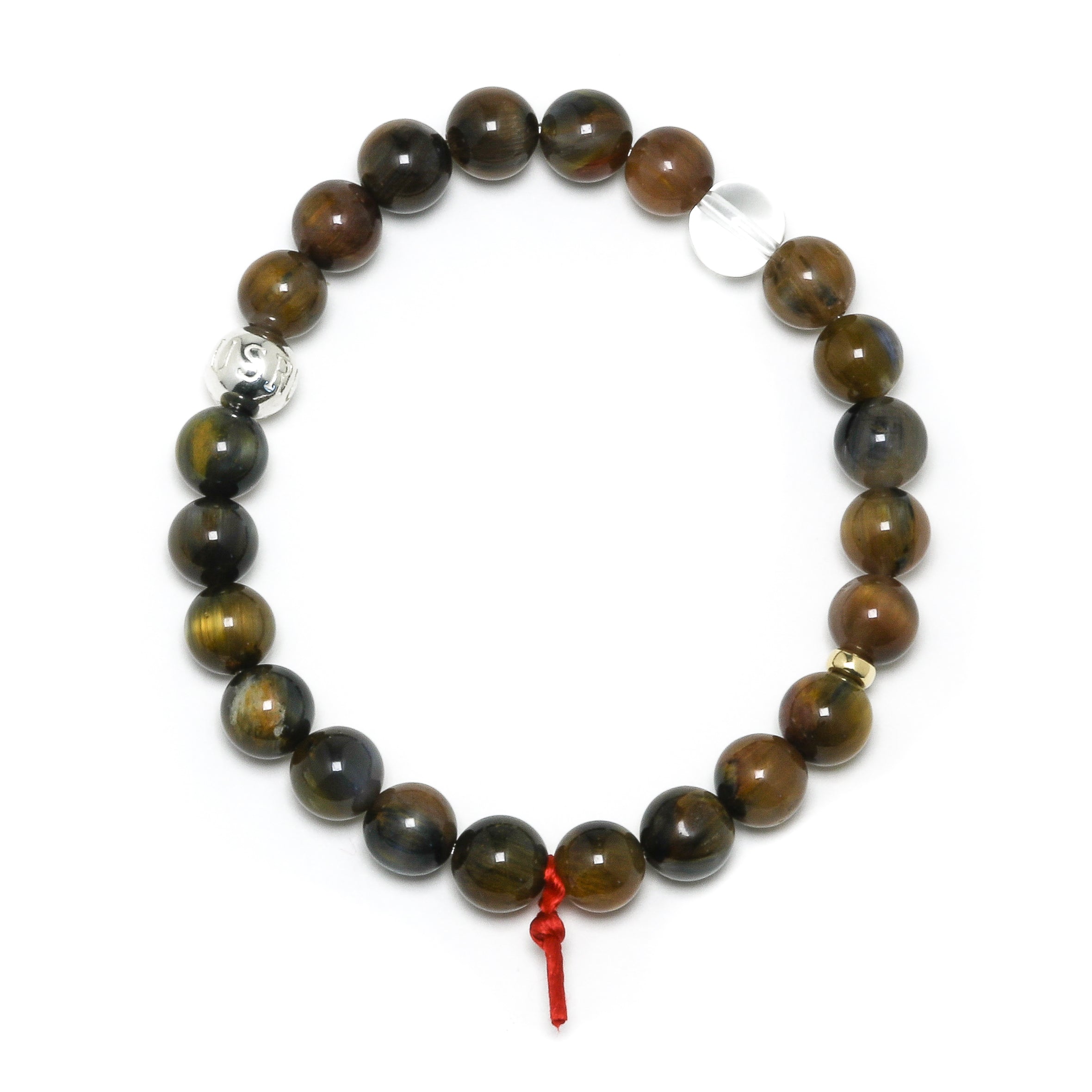Pietersite Bead Bracelet from Namibia | Venusrox